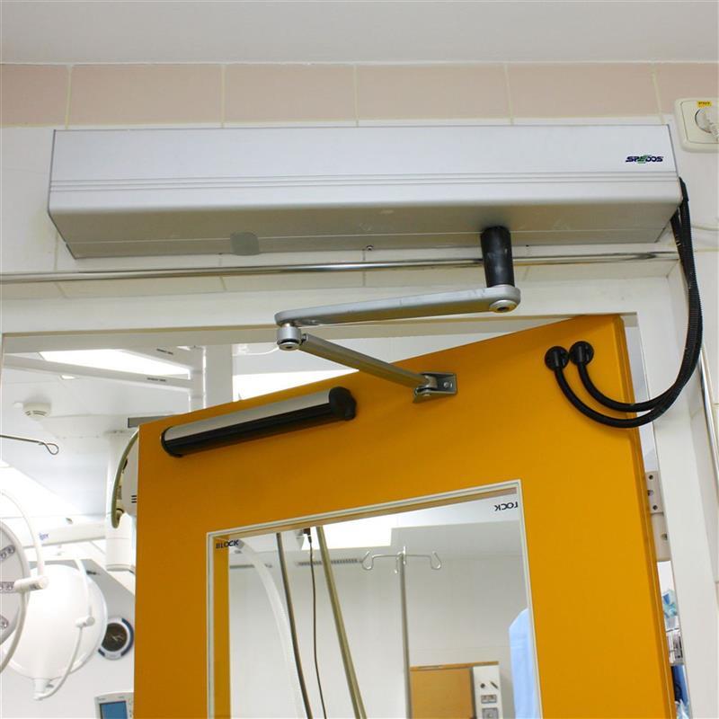 Jednokřídlé automatické dveře s elektropohonem